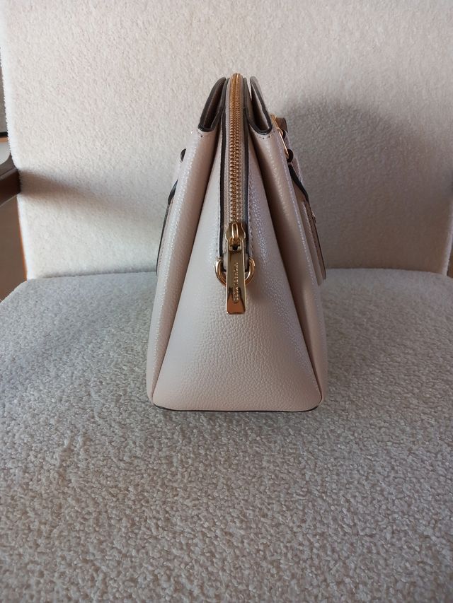 Borsa a mano in pelle rosa Michael Kors