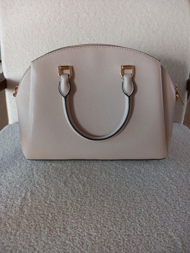 Borsa a mano in pelle rosa Michael Kors