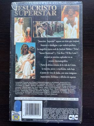 Jesucristo Superstar VHS nueva PRECINTADA :) ok