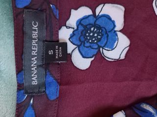 Hermosa Blusa Estampada Banana Republic