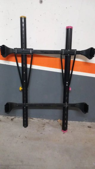 Baca original Renault Clio 3 con 2 portabicis