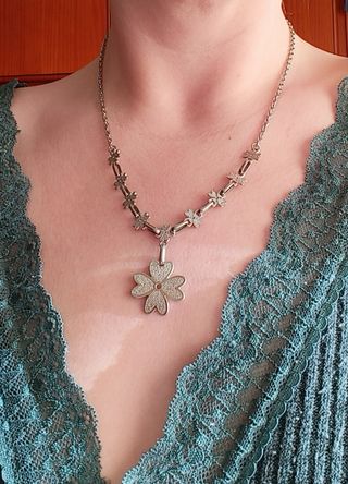 Collar acero inoxidable.