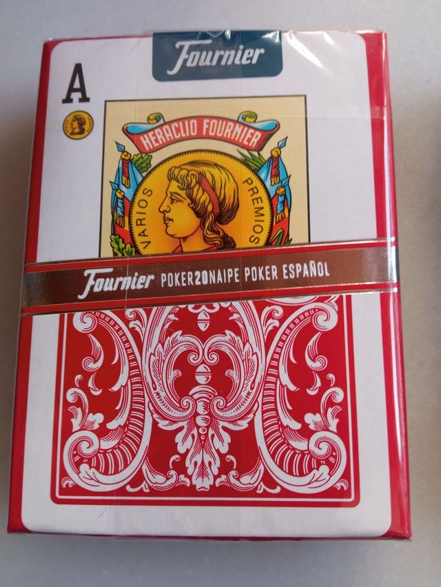 Baraja de Cartas Poker Español nº 20 Fournier ROJO