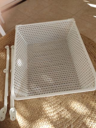 Cesta extraíble con riel armario PAX ikea