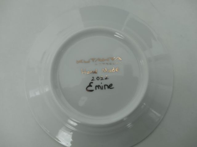 Juego café 2 tazas porcelana