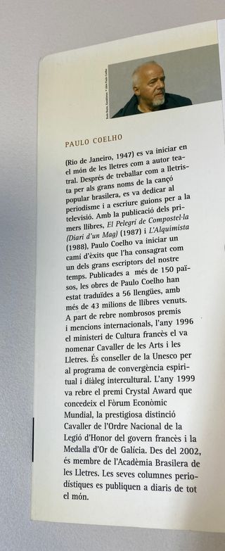 Libro "El Zahir" en Catalán