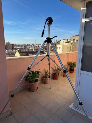 TRIPODE MANFROTTO PROFESIONAL CON ROTULA, NUEVO