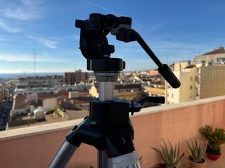 TRIPODE MANFROTTO PROFESIONAL CON ROTULA, NUEVO