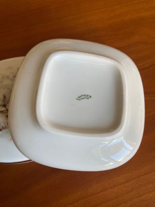 JOYERO ANTIGUO PORCELANA FRANCESA LIMOGES