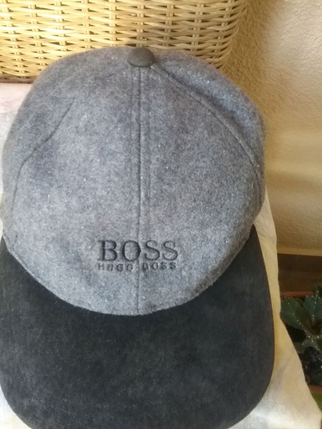 gorra lana Hugo Boss vintage,antigua