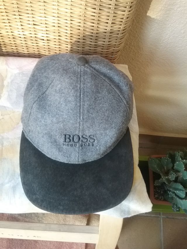 gorra lana Hugo Boss vintage,antigua