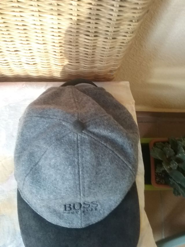 gorra lana Hugo Boss vintage,antigua