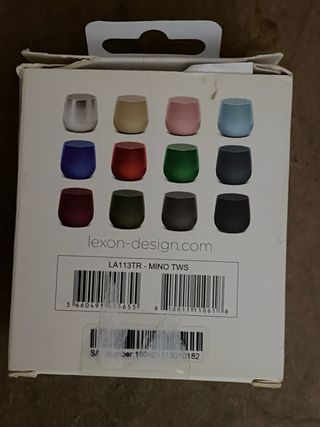 Altavoz Lexon MINO rojo