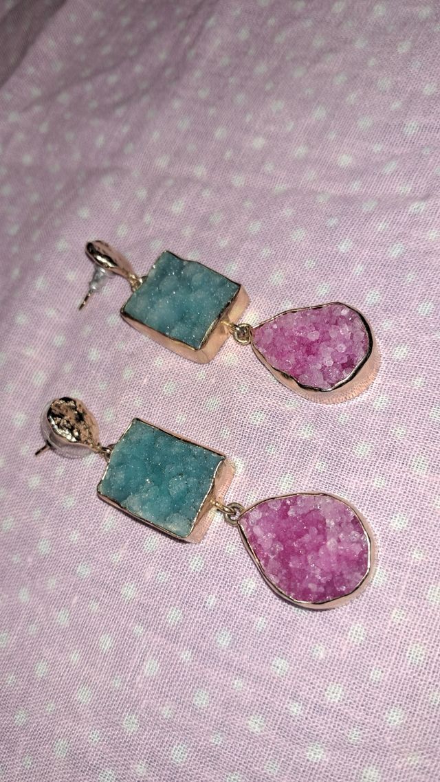 Ideales pendientes en piedra natural