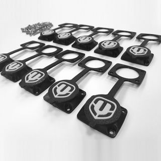 Tapa cargador Mondraker Blanco Tornillos de Color