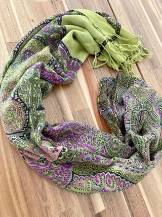 Pañuelo India verde