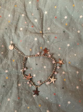 Pulsera acero inoxidable.