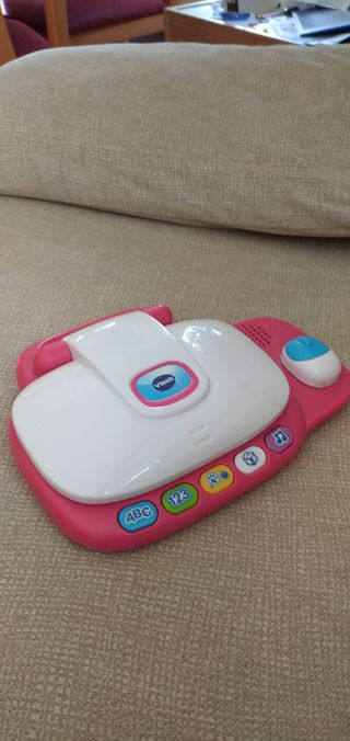 Vtech Pequeordenador rosa.