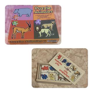 pack infantil puzle y dominó