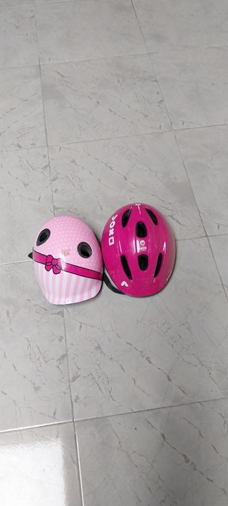 Casco bicicleta niña