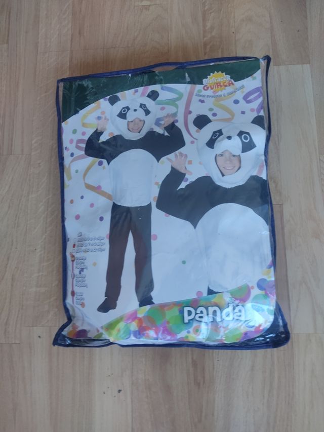 Disfraz oso panda
