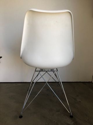 Sillas de cocina blancas