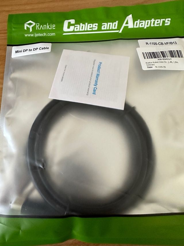 Cable Mini Display Port a Display Port.