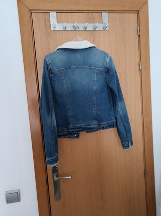 Chaqueta tejana Springfield borrego en el cuello