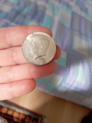 Half dollar moneta argento 