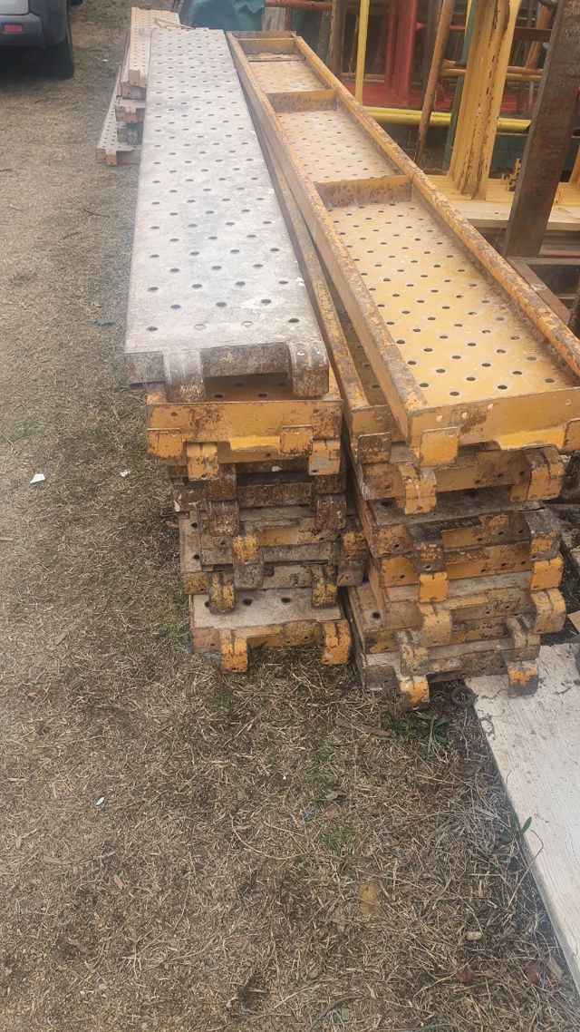 Plataformas de andamio