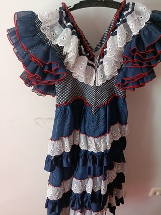 Vestido de sevillana