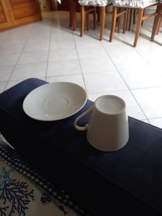 Set 6 tazzine e piattino caffè