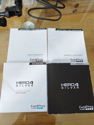 Go pro Hero 4 silver + accesorios