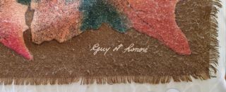 Foulard/chal hojas otoño