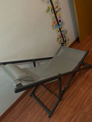 tumbona plegable nieva con funda de regalo