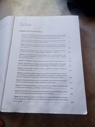 Libro de temario específico TSEI CYL