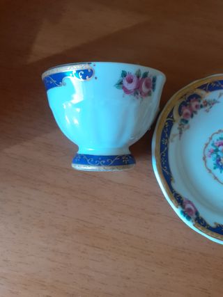 piattino e tazzina limoges