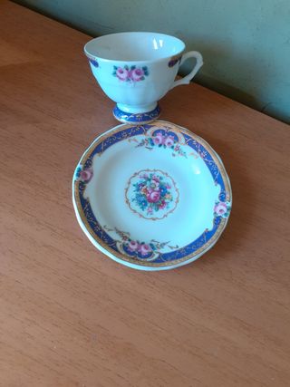 piattino e tazzina limoges