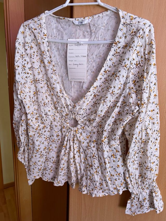 Camisa viscose feminina