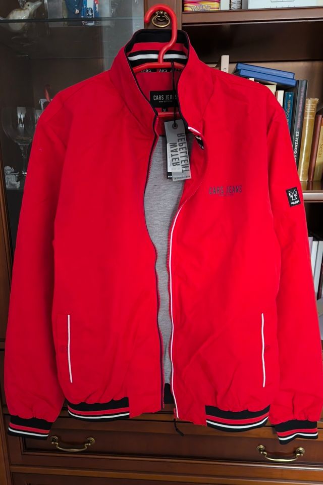 Chaqueta roja hombre Cars Jeans XL 🧥