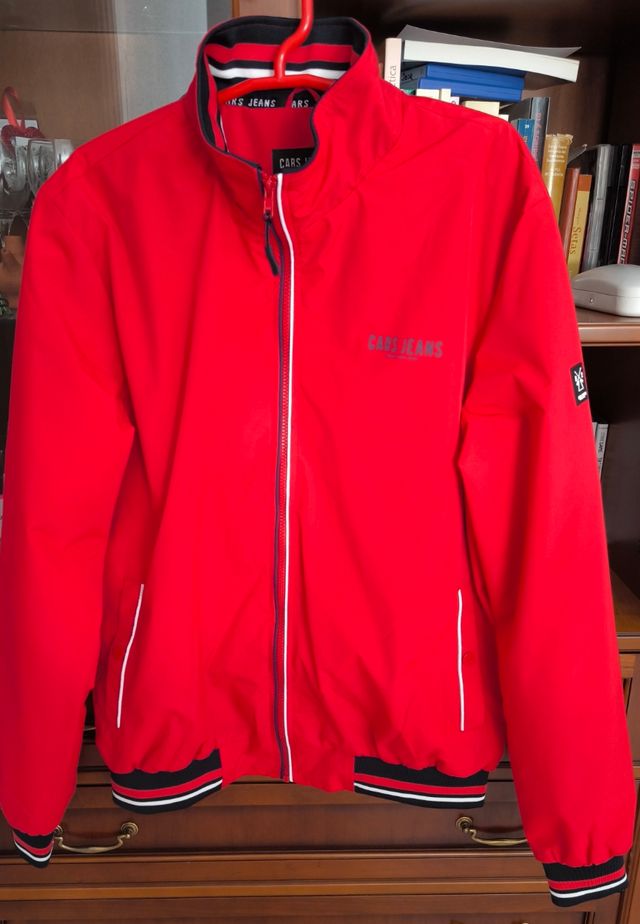 Chaqueta roja hombre Cars Jeans XL 🧥