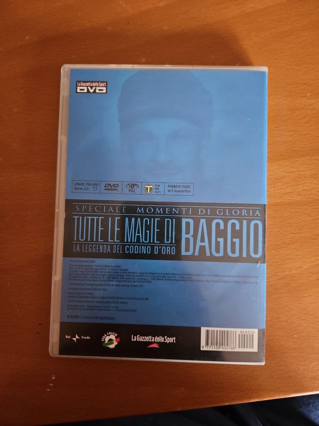 DVD storia Roberto Baggio