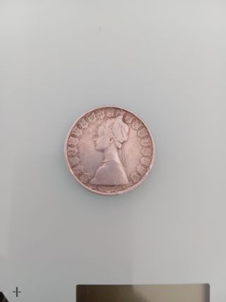 Moneta 500 Lire argento 