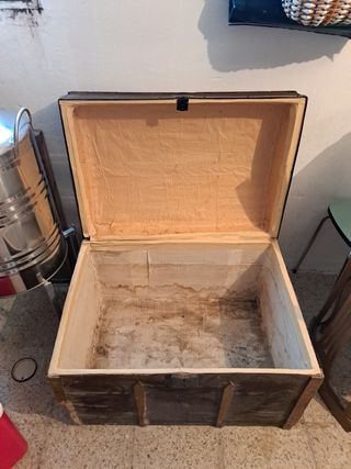 Baúl de madera