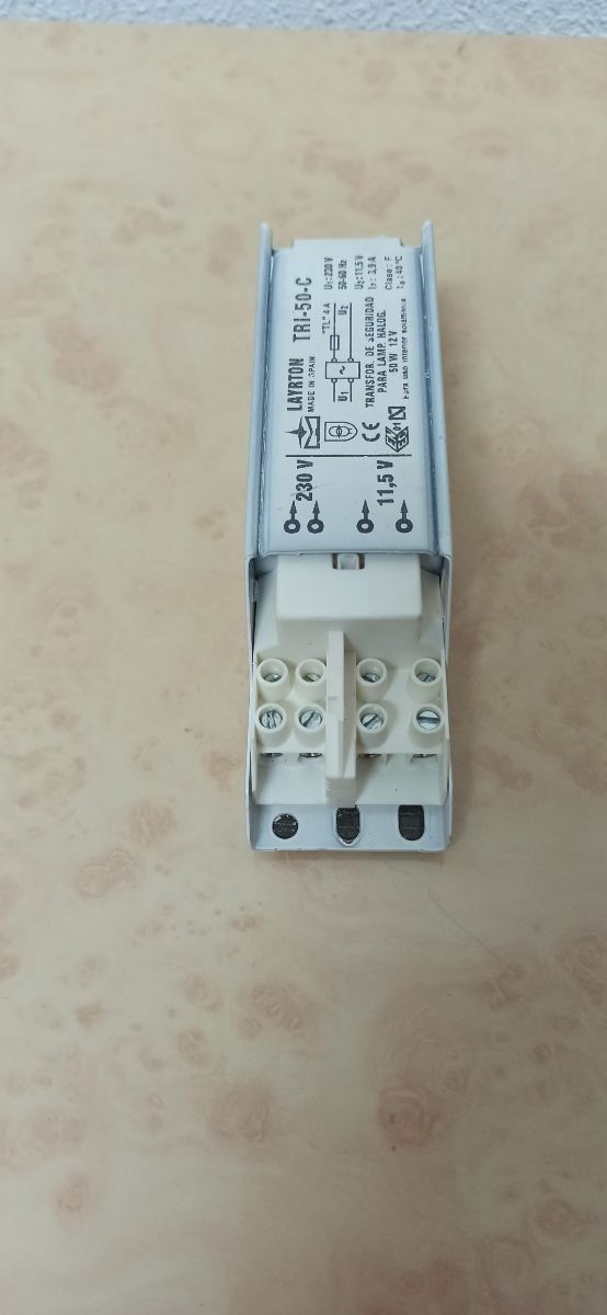 Transformador para halógenos 12v