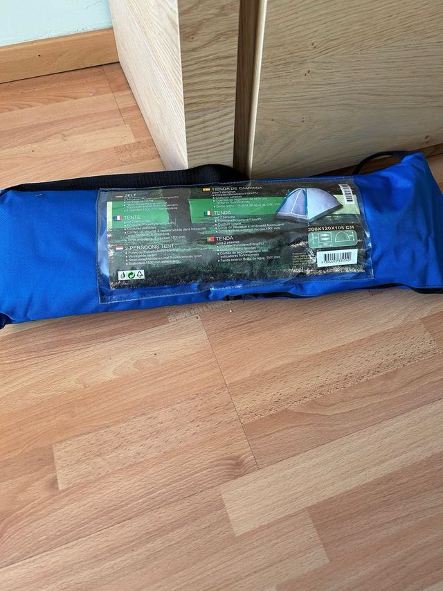 Nova tenda de campismo