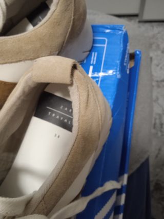 Zapatillas Zara piel