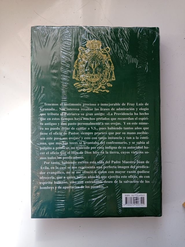 Libro San Juan de Ribera 