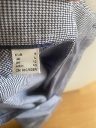Camisa azul Pedro del Hierro