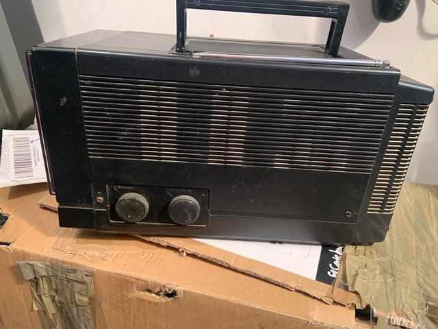 radio tv analogica en color silver mo112